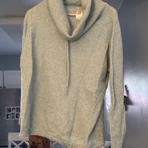 Pure Collextion Women's Light Blue/green Sweater